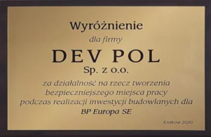 Wyróżnienie BHP